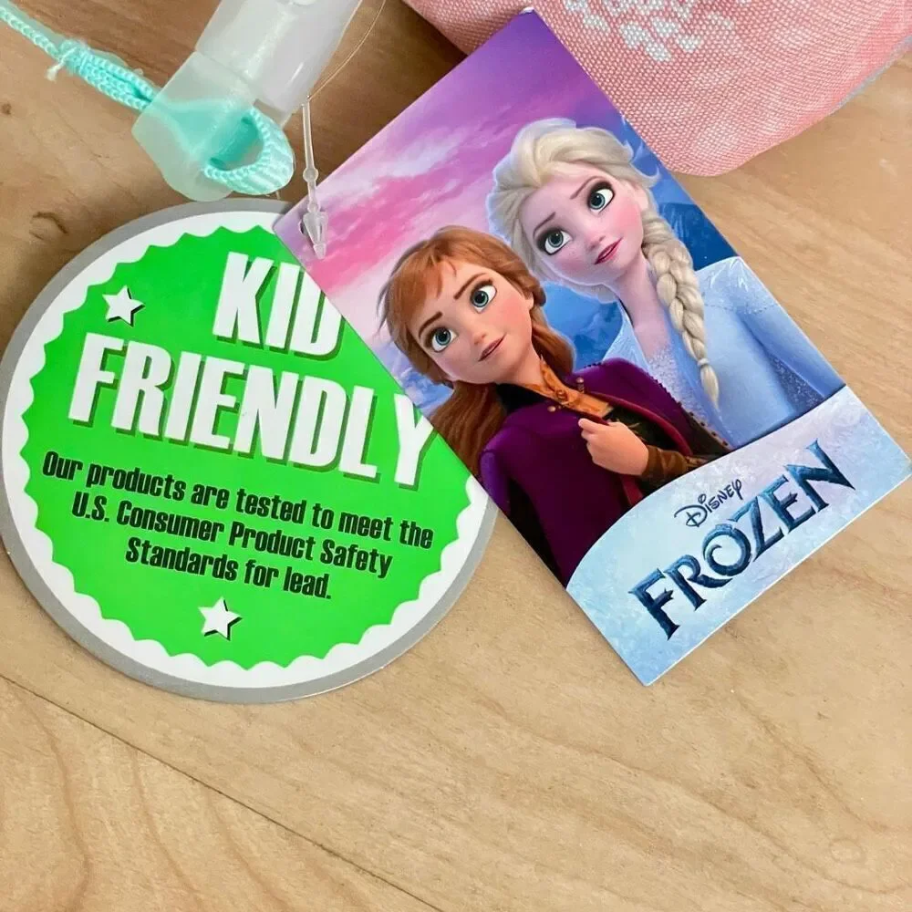 NWT Gorgeous Disney FROZEN Elsa & Anna Insulated Lunch Box w Water Bottle Pocket